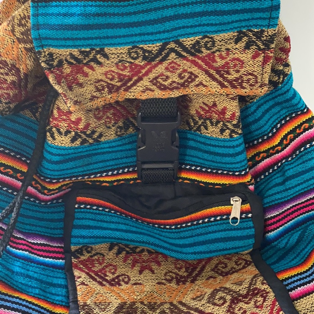 Multi Color And Pattern Backpack - image 6